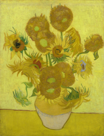 Van Gogh, Zonnebloemen in een vaas