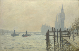 Monet, De Theems bij Westminster