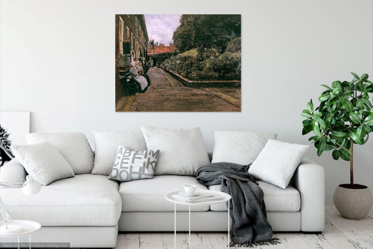 Liebermann, Stevenstift in Leiden (Stevenshofje)