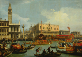 Canaletto, De terugkeer van de Bucentaur naar Venetië