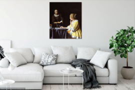 Vermeer, Dame en dienstbode