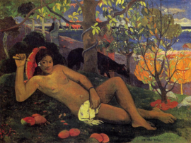 Gauguin, De vrouw van de koning (te arii vahine)