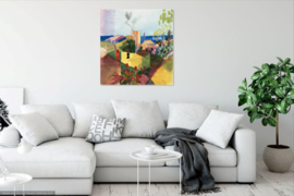 Macke, Landschap aan zee