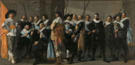 Hals, Schutters van wijk XI (de magere compagnie)