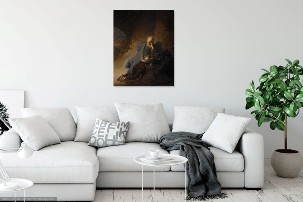Rembrandt, Jeremia treurend over de verwoesting van Jerusalem