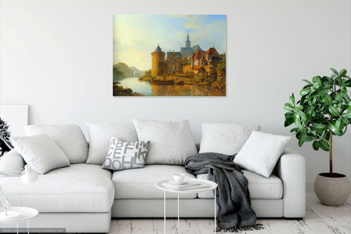 Springer, Een stad langs een rivier