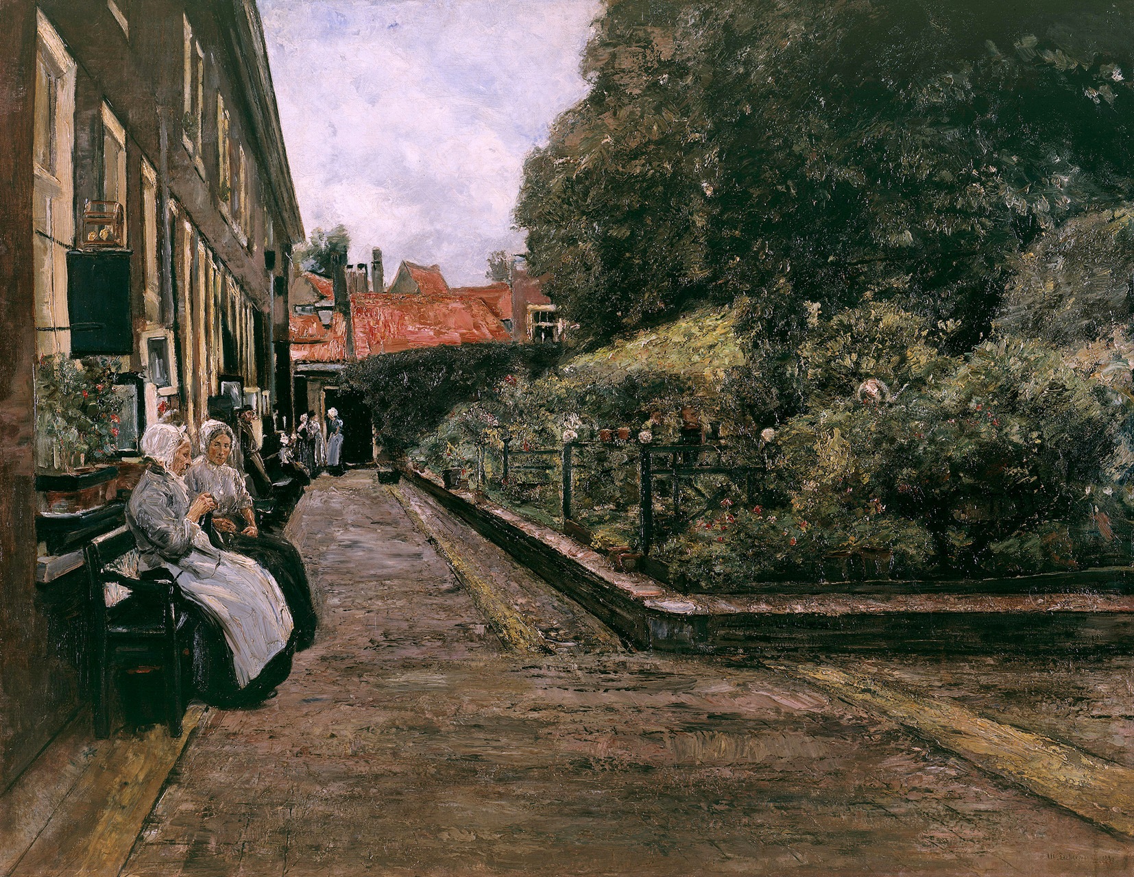 Liebermann, Stevenstift in Leiden (Stevenshofje)