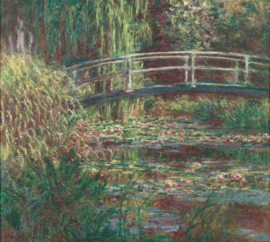 Monet, Waterlelievijver, roze harmonie