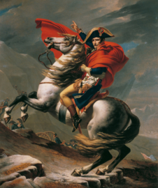 David, Napoleon steekt de Alpen over