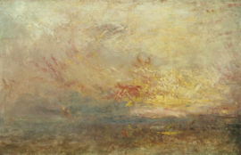 Turner, Wolken en water