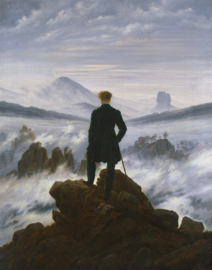 Friedrich, Wandelaar boven de nevelen