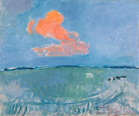 Mondriaan, De rode wolk