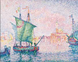 Signac, Venetië, de roze wolk