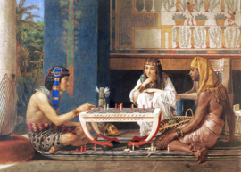Alma-Tadema, Egyptische schakers