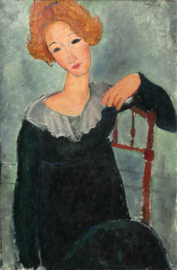 Modigliani, Vrouw met rood haar 2