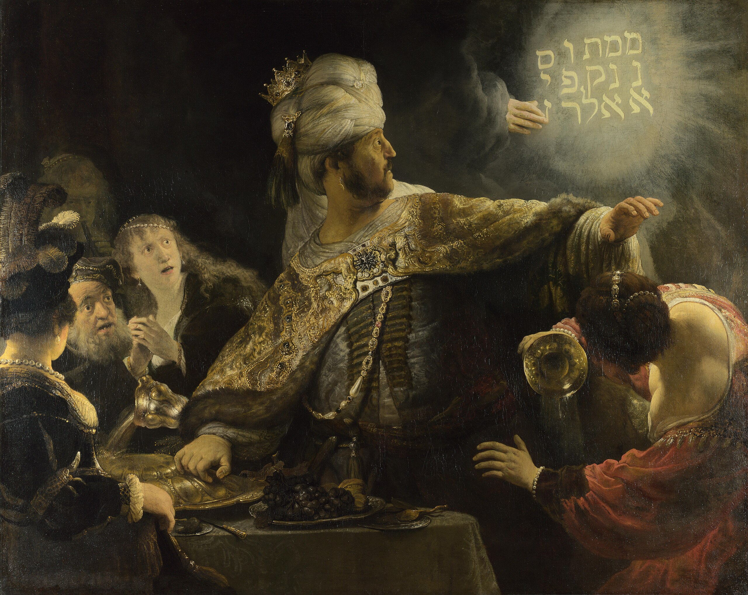 Rembrandt, Het feest van Belshazzar