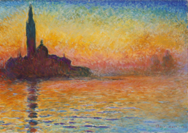 Monet, San Giorgio Maggiore in de mist