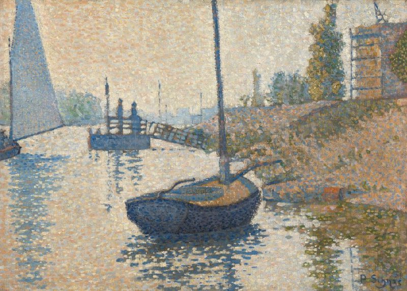 Signac, Het Ponton de la Felicité bij Asnieres