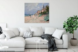 Monet, Het strand van Trouville