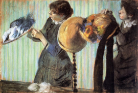 Degas, De kleine hoedenmakers