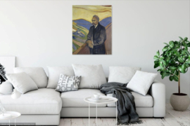 Munch, Portret van Friedrich Nietzsche