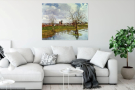 Pissarro, Overstroming in Saint-Ouen l'Aumone