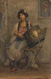 I. Israëls, De trommelaarster