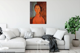 Modigliani, Meisje met vlechten