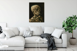 Van Gogh, Kop van een skelet met sigaret