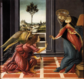 Botticelli, Celesto Annunciatie