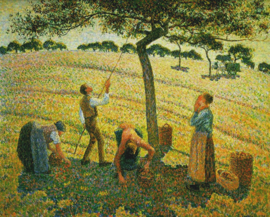 Pissarro, Appelpluk in Eragny sur Epte
