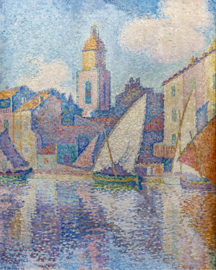 Signac, De klokkentoren van Saint-Tropez