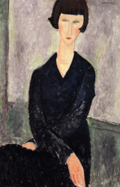 Modigliani, De zwarte jurk