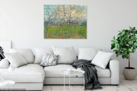 Van Gogh, Bloeiende fruittuin (De roze boomgaard)