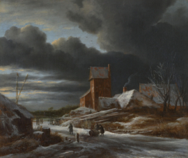 Van Ruisdael, Winterlandschap