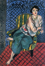 Matisse, Vrouw zittend in een stoel