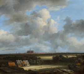 Van Ruisdael, Gezicht op Haarlem met bleekvelden