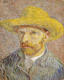 Van Gogh, Zelfportret met strohoed