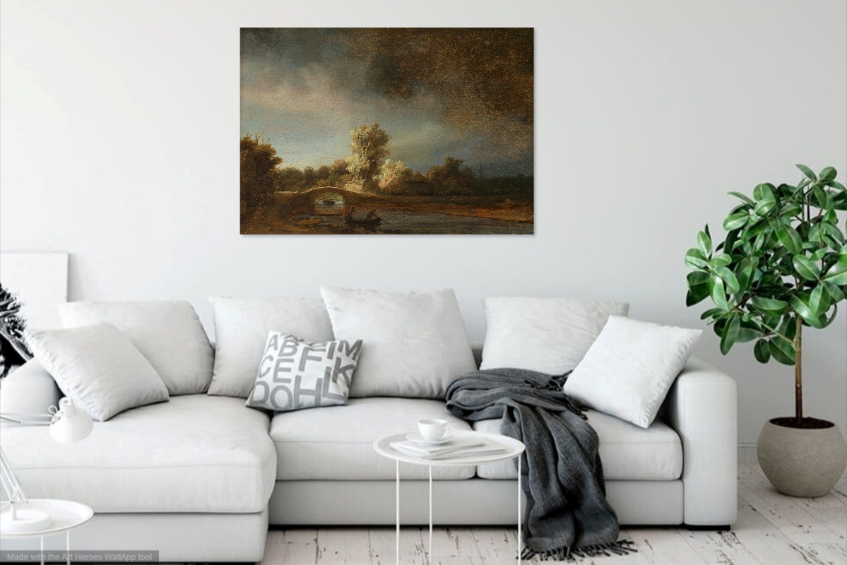 Rembrandt, De stenen brug