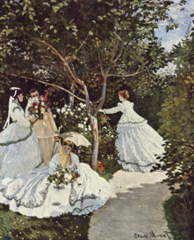 Monet, Vrouwen in de tuin