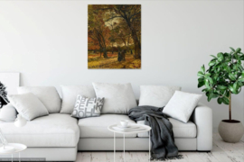 Van Gogh, Wandelaars in het Bois de Boulogne