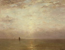 Mesdag, Ondergaande zon