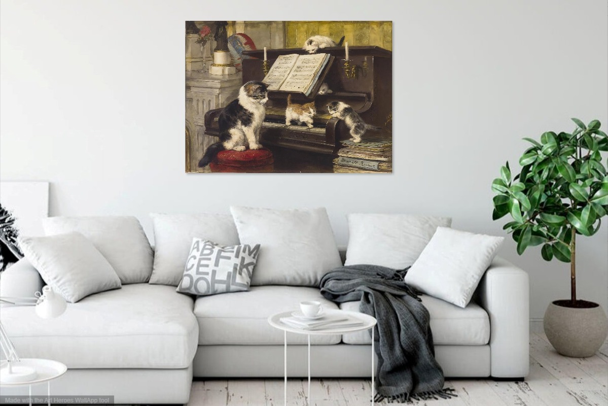 Ronner-Knip, De pianoles