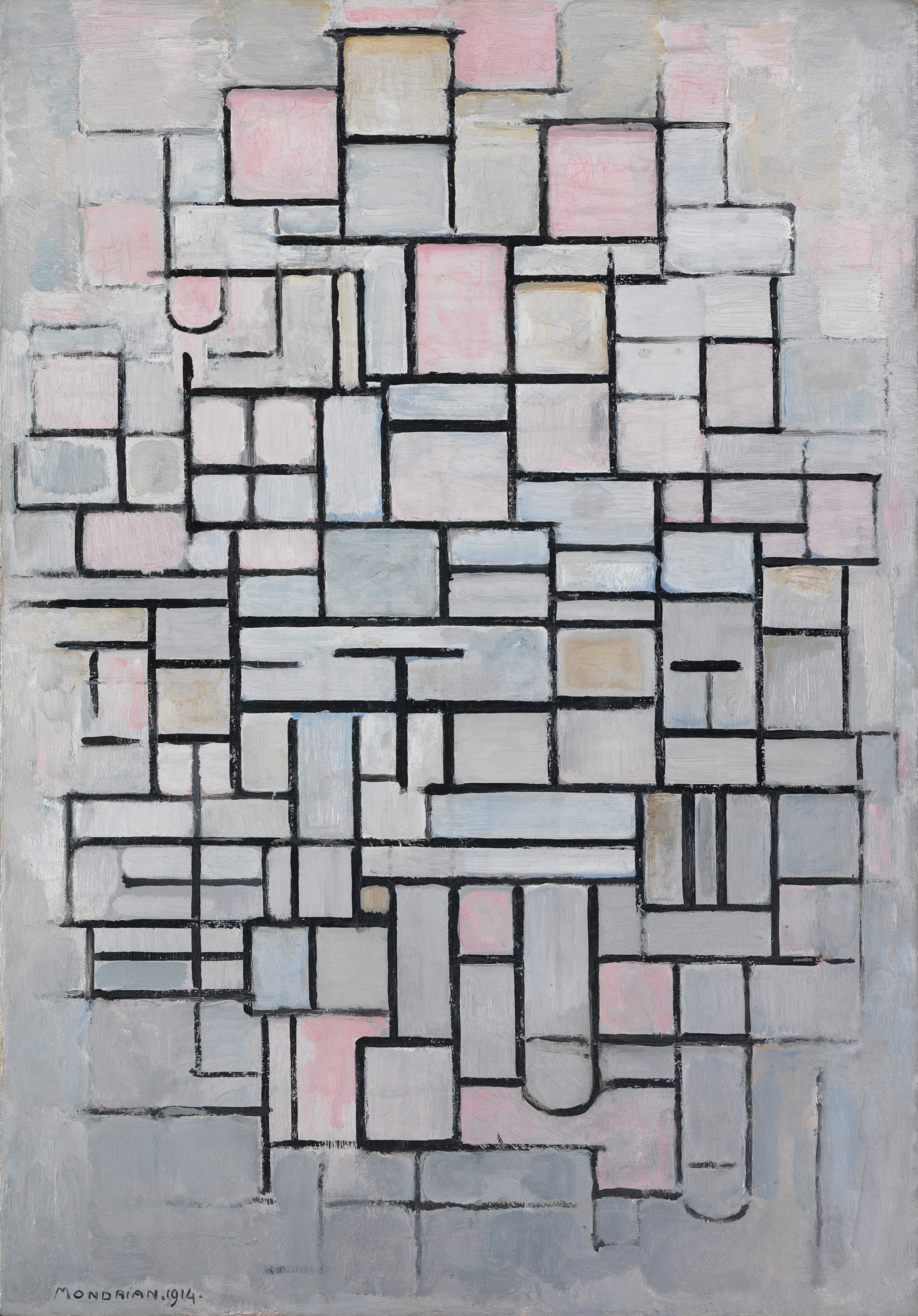 Mondriaan, Compositie no. IV