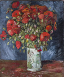 Van Gogh, Vaas met klaprozen