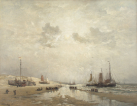 Mesdag, Ochtend in Scheveningen