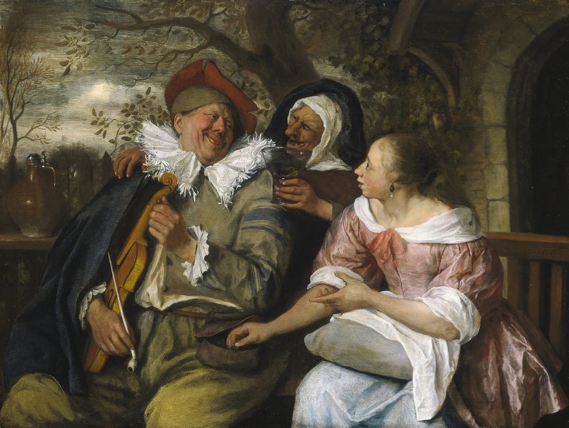 Steen, De bestolen violist
