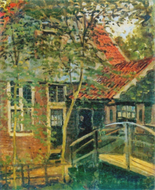 Monet, Zaandam, kleine brug