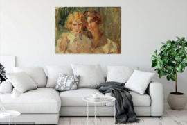 I. Israëls, Twee meisjes