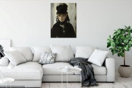 Manet, Berthe Morisot met een boeket violen